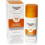 Флюид солнцезащитный для лица, Eucerin (Эуцерин) 50 мл Пигмент Контрол против пигментации SPF50+