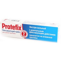 Крем для зубных протезов Protefix фиксирующий экстра-сильный 20 мл
